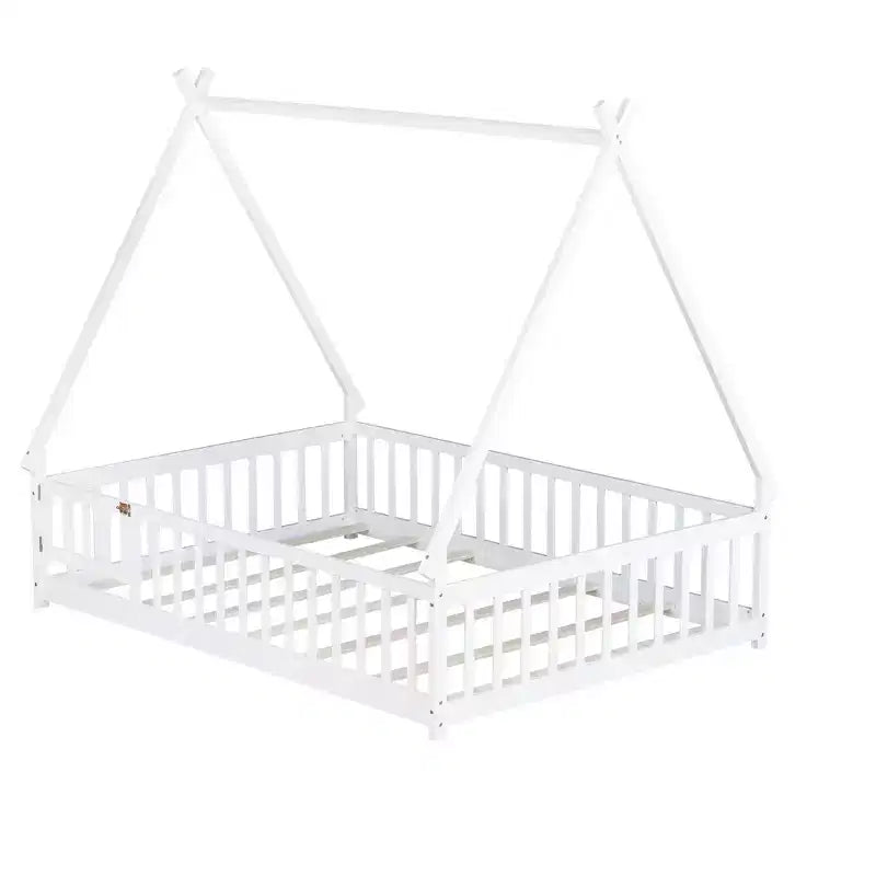 Struttura letto a tenda, una piazza e mezza/matrimoniale, con sponde di protezione - ModernLuxe