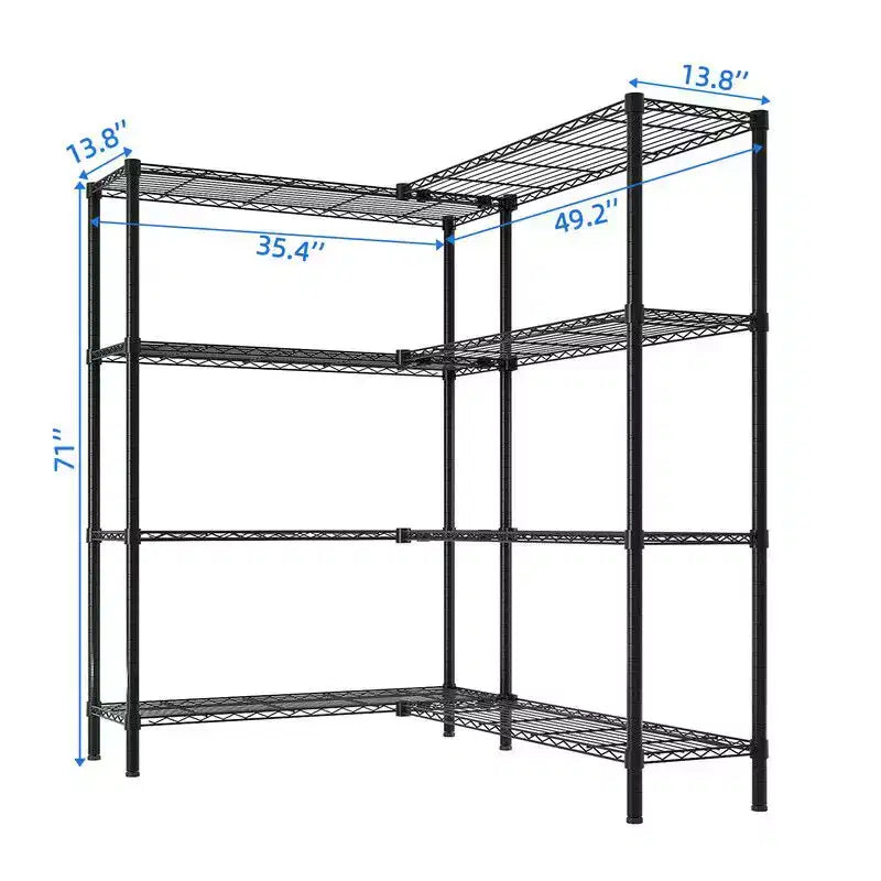 Scaffalatura in metallo Karl Home, larghezza 177 cm