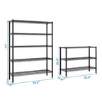 Scaffalatura in metallo Karl Home, larghezza 177 cm