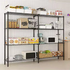 Scaffalatura in metallo Karl Home, larghezza 177 cm