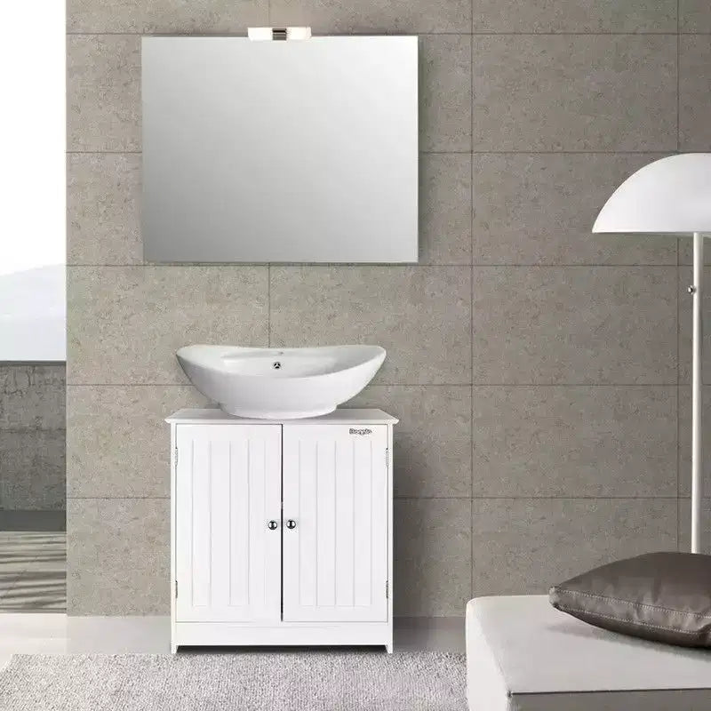 Mobile da bagno Karl Home bianco senza lavabo