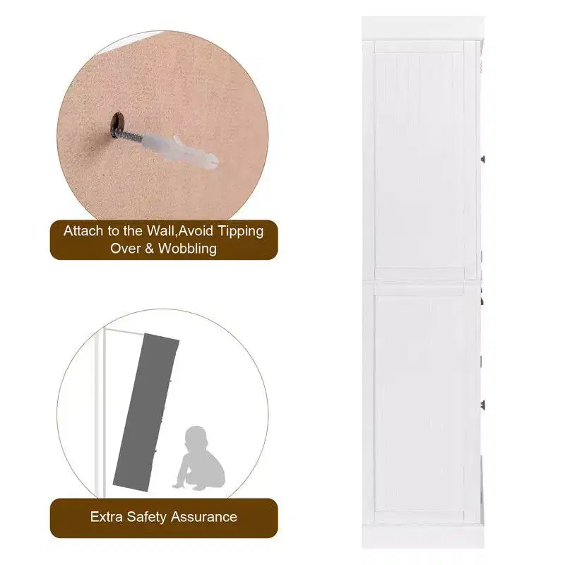 Dispensa da cucina Karl Home 71,65 pollici