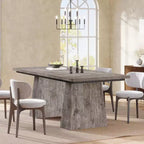 Tavolo da pranzo Lantine per 4-6 persone, tavolo da cucina moderno da 160 cm con robuste gambe affusolate in legno, per sala da pranzo, cucina, soggiorno