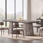 Tavolo da pranzo Lantine per 4-6 persone, tavolo da cucina moderno da 160 cm con robuste gambe affusolate in legno, per sala da pranzo, cucina, soggiorno