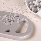 Organizzatore per Giocattoli per Bambini con 6 Contenitori, Mobiletto Multifunzionale per la Cameretta Set Mobili per Bambini Mobile Organizzatore Giocattoli Grigio