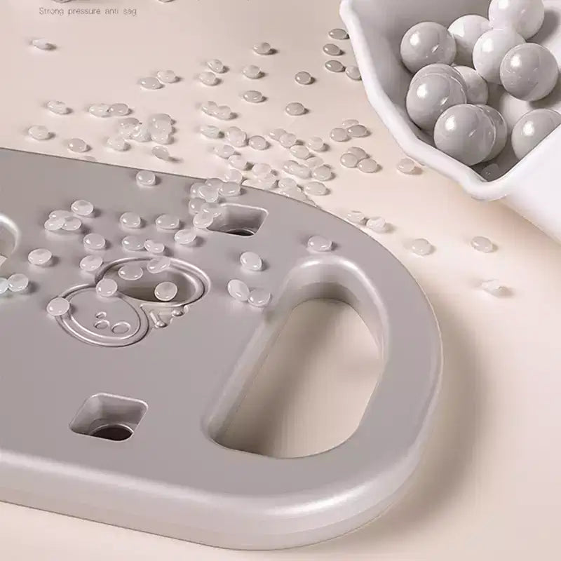 Organizzatore per Giocattoli per Bambini con 6 Contenitori, Mobiletto Multifunzionale per la Cameretta Set Mobili per Bambini Mobile Organizzatore Giocattoli Grigio