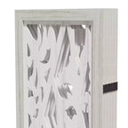 MAYEERTY Paravento divisorio pieghevole in legno da 95*67 pollici, divisorio autoportante per interni, a 6 pannelli, colore bianco