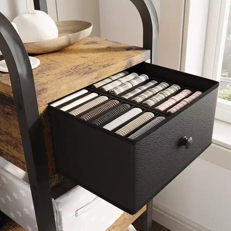 Meuble d'entrée 3-en-1 avec porte-manteaux, rangement pour chaussures et tiroir, banc d'entrée avec cadre en acier robuste, organisateur multifonctionnel pour vestiaire