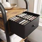Meuble d'entrée 3-en-1 avec porte-manteaux, rangement pour chaussures et tiroir, banc d'entrée avec cadre en acier robuste, organisateur multifonctionnel pour vestiaire