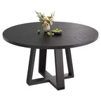 Round Dining Table for 4, 47 Inches Dining Room Table, Circle Kitchen Tables for Dining Room, Kitchen, Living Room(Table Only)