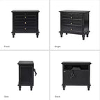 Giorgio Tavolino a 3 cassetti con prese integrate|HULALA HOME