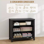 Comò a 7 cassetti, cassettiera moderna in legno, mobile TV con cassetti, organizer in legno con maniglie per camera da letto, soggiorno, corridoio, bianco