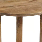 Tavolino rotondo artigianale Royal Hampton 18.5 | Legno di mango