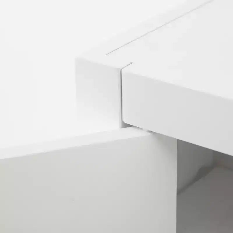 Mobiletto da bagno MAYEERTY, mobiletti da parete in legno per casa, piccoli spazi, bianco, 26*22*8in