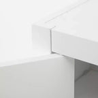 Mobiletto da bagno MAYEERTY, mobiletti da parete in legno per casa, piccoli spazi, bianco, 26*22*8in