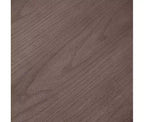 HomeStock Belmont - Tavolino rotondo con ripiano inferiore, elegante tavolino con gambe curve, tavolino d'appoggio per soggiorno