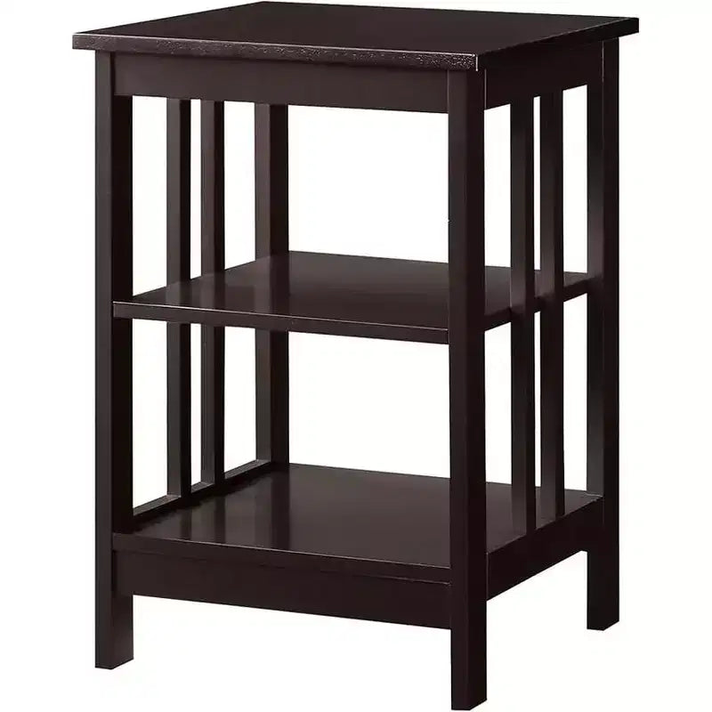 HomeStock Belmont Tavolino da Divano con Superficie Spaziosa e Ripiani Multipli, Tavolino Funzionale per Libri, Decorazioni e Uso Quotidiano