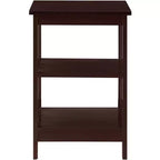 HomeStock Belmont Tavolino da Divano con Superficie Spaziosa e Ripiani Multipli, Tavolino Funzionale per Libri, Decorazioni e Uso Quotidiano
