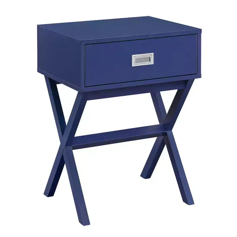 HomeStock Belmont Tavolino con Ampio Cassetto e Superficie Larga, Tavolino Laterale Moderno per Lampade, Decorazioni e Uso Quotidiano in Soggiorno