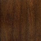 Tavolino d'appoggio con piedistallo Belmont di HomeStock, finitura in legno massello impiallacciato, corpo tornito, gambe a voluta, tavolino d'accento tradizionale per ogni stanza