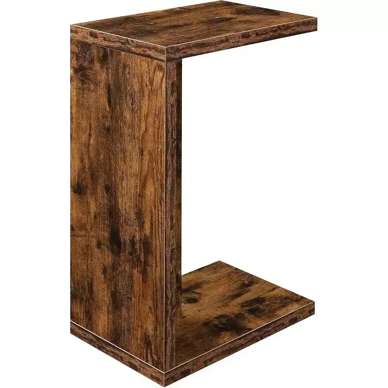 HomeStock Belmont Tavolino d'Appoggio Contemporaneo a C con Facile Accesso al Divano, Design Versatile Adatto a Poltrone e Stile Moderno Minimalista