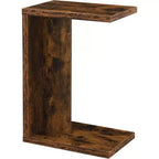 HomeStock Belmont Tavolino d'Appoggio Contemporaneo a C con Facile Accesso al Divano, Design Versatile Adatto a Poltrone e Stile Moderno Minimalista
