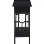 Tavolino HomeStock Belmont Flip Top con Stazione di Ricarica Nascosta, Due Prese, Due Porte USB e Vano Portaoggetti Nascosto