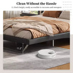 Christopher Knight Home Adrian Moderno Letto Imbottito in Ecopelle con Design a Onda Curva