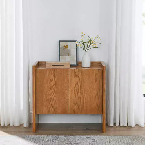 33.9-Inch Sideboard Buffet Cabinet with Adjustable Shelves, Storage Cabinet for Entryway, Living Room, Kitchen, or Dining Room