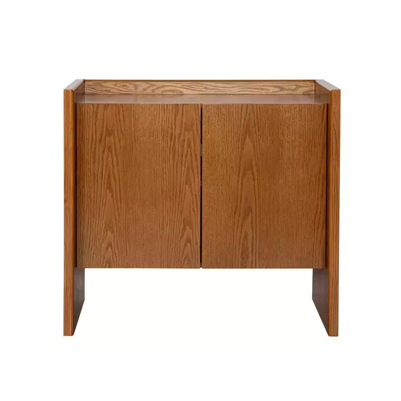 Mobile buffet credenza da 33,9 pollici con ripiani regolabili, mobile contenitore per ingresso, soggiorno, cucina o sala da pranzo
