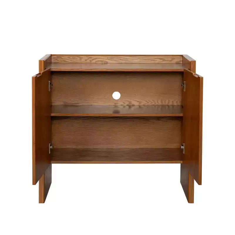 Mobile buffet credenza da 33,9 pollici con ripiani regolabili, mobile contenitore per ingresso, soggiorno, cucina o sala da pranzo