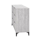 Cassettiera Galano Zaffy a 6 cassetti (Interlock) - Quercia Grigio Polveroso
