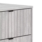 Cassettiera Galano Zaffy a 6 cassetti (Interlock) - Quercia Grigio Polveroso