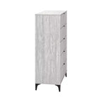 Cassettiera 5 cassetti Galano Zaffy (Interlock) - Quercia Grigio Polvere