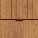 Cassettiera Galano Zaffy a 5 cassetti (Interlock) - Noce Ambrato