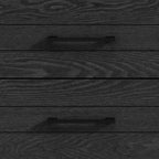 Cassettiera a 5 cassetti Galano Hamsper (interblocco) - Rovere grigio scuro