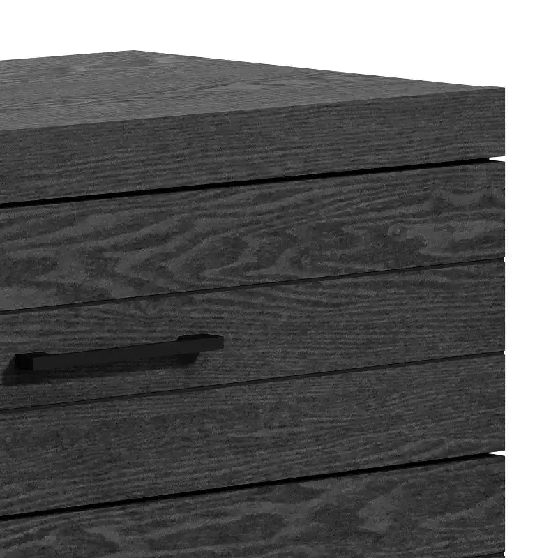 Cassettiera a 5 cassetti Galano Hamsper (interblocco) - Rovere grigio scuro