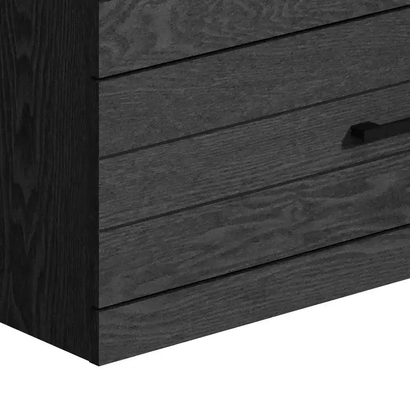 Cassettiera a 5 cassetti Galano Hamsper (interblocco) - Rovere grigio scuro