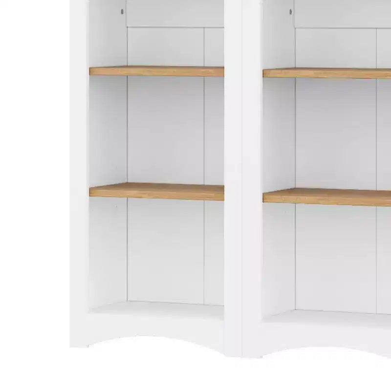 Okak Libreria Moderna, Scaffali Portaoggetti con 8 Ripiani Regolabili, Organizer Portaoggetti Autoportante Set di 2 per Soggiorno, Ufficio