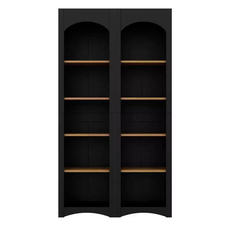 Okak Libreria Moderna, Scaffali Portaoggetti con 8 Ripiani Regolabili, Organizer Portaoggetti Autoportante Set di 2 per Soggiorno, Ufficio
