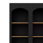 Okak Libreria Moderna, Scaffali Portaoggetti con 8 Ripiani Regolabili, Organizer Portaoggetti Autoportante Set di 2 per Soggiorno, Ufficio