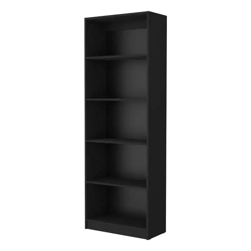 Libreria Okak Minimalism, Vetrina con 5 Ripiani Aperti, Organizzatore di Archiviazione Indipendente per Soggiorno, Ufficio
