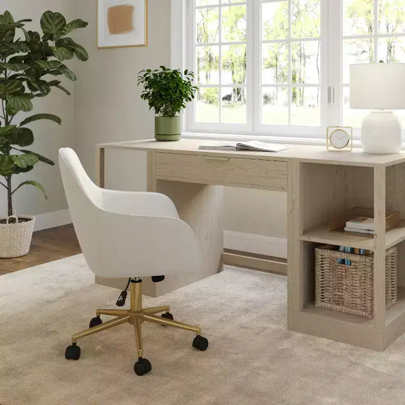Sedia da ufficio imbottita Rayna Martha Stewart