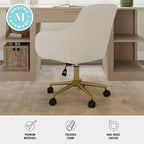 Sedia da ufficio imbottita Rayna Martha Stewart