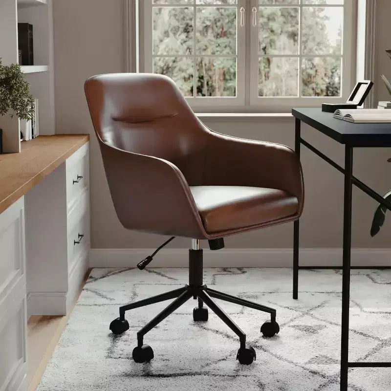 Sedia da ufficio imbottita Rayna Martha Stewart