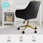 Sedia da ufficio imbottita Rayna Martha Stewart