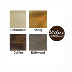 Trave per caminetto scortecciata a mano Wilson - 6x10