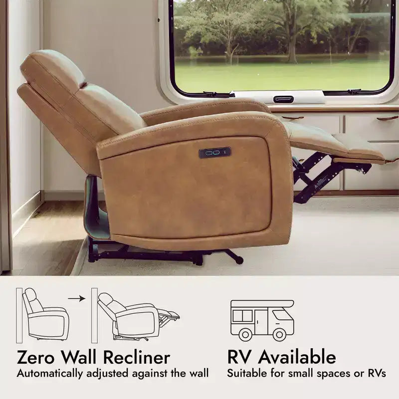 Poltrona reclinabile elettrica Zero Wall Hugger Spruce & Spring