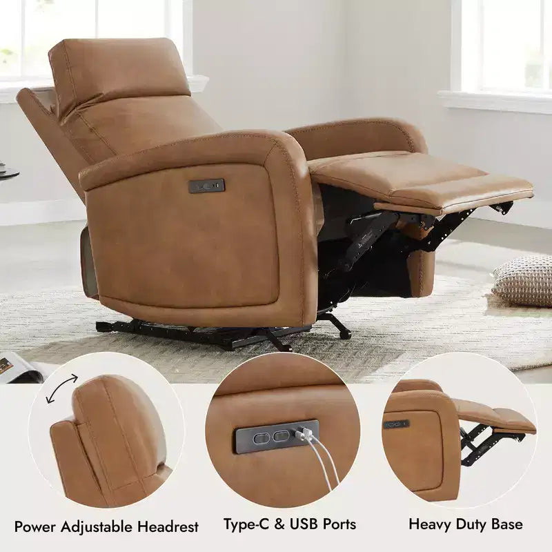 Poltrona reclinabile elettrica Zero Wall Hugger Spruce & Spring