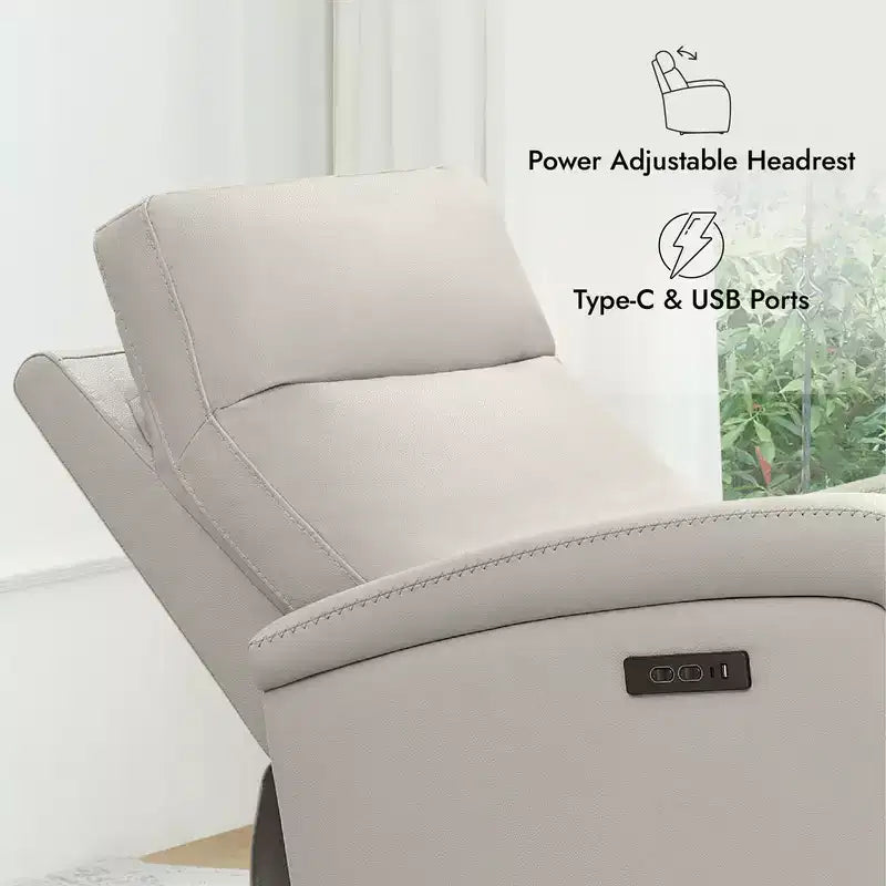 Poltrona reclinabile elettrica Zero Wall Hugger Spruce & Spring